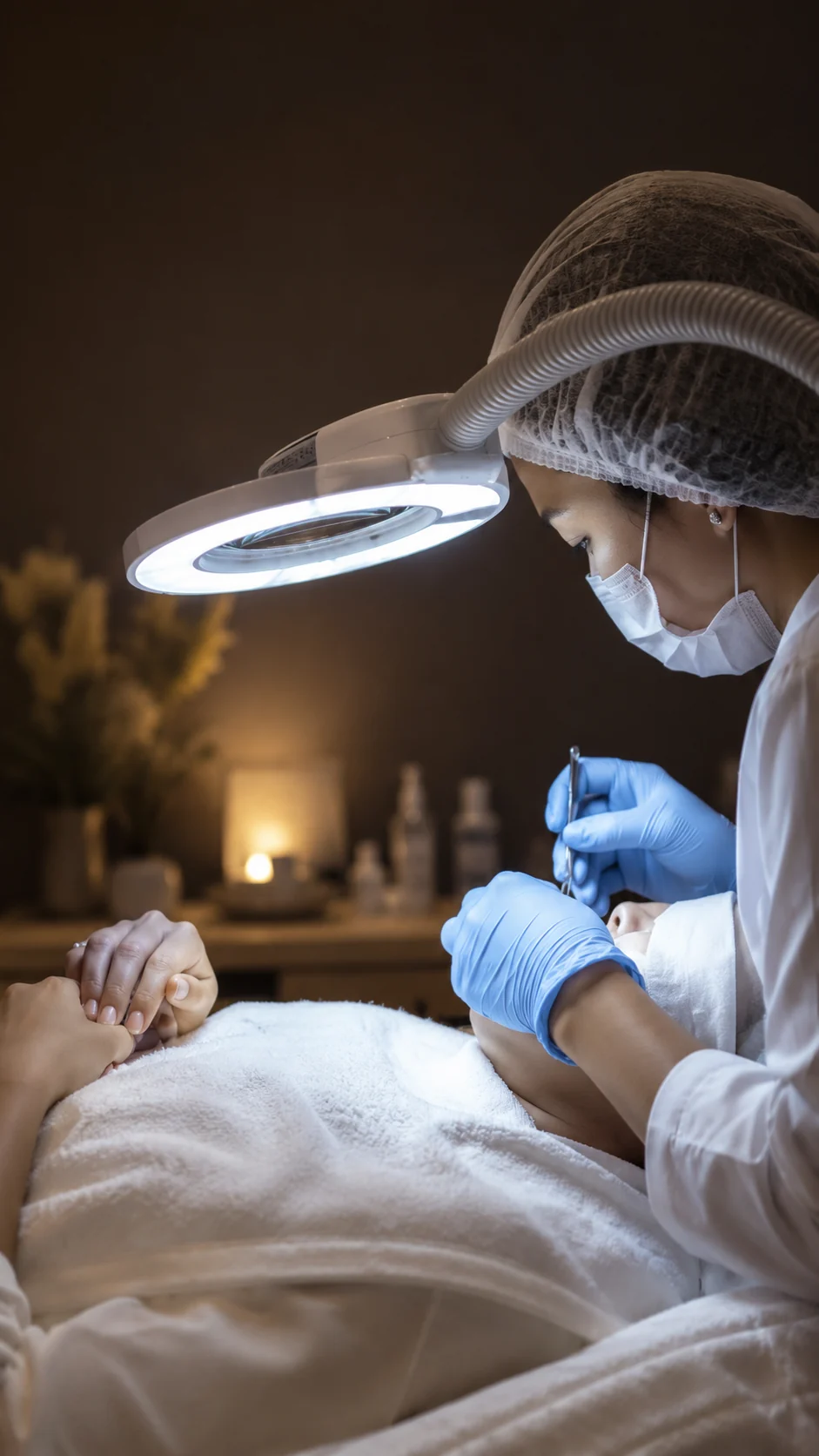Professional facial treatment training
